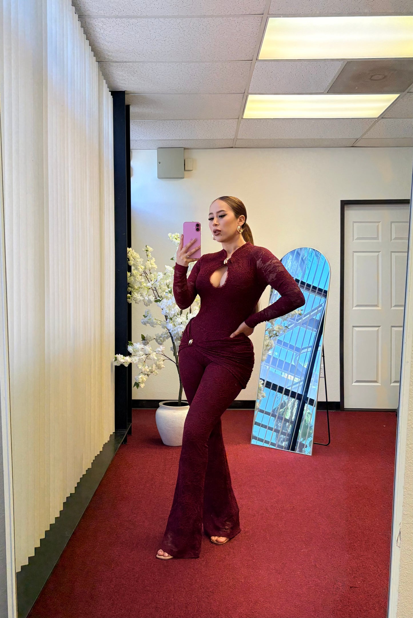 Kiss me at Night Lace Jumpsuit