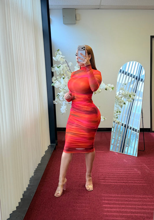 Color Crush Midi Dress