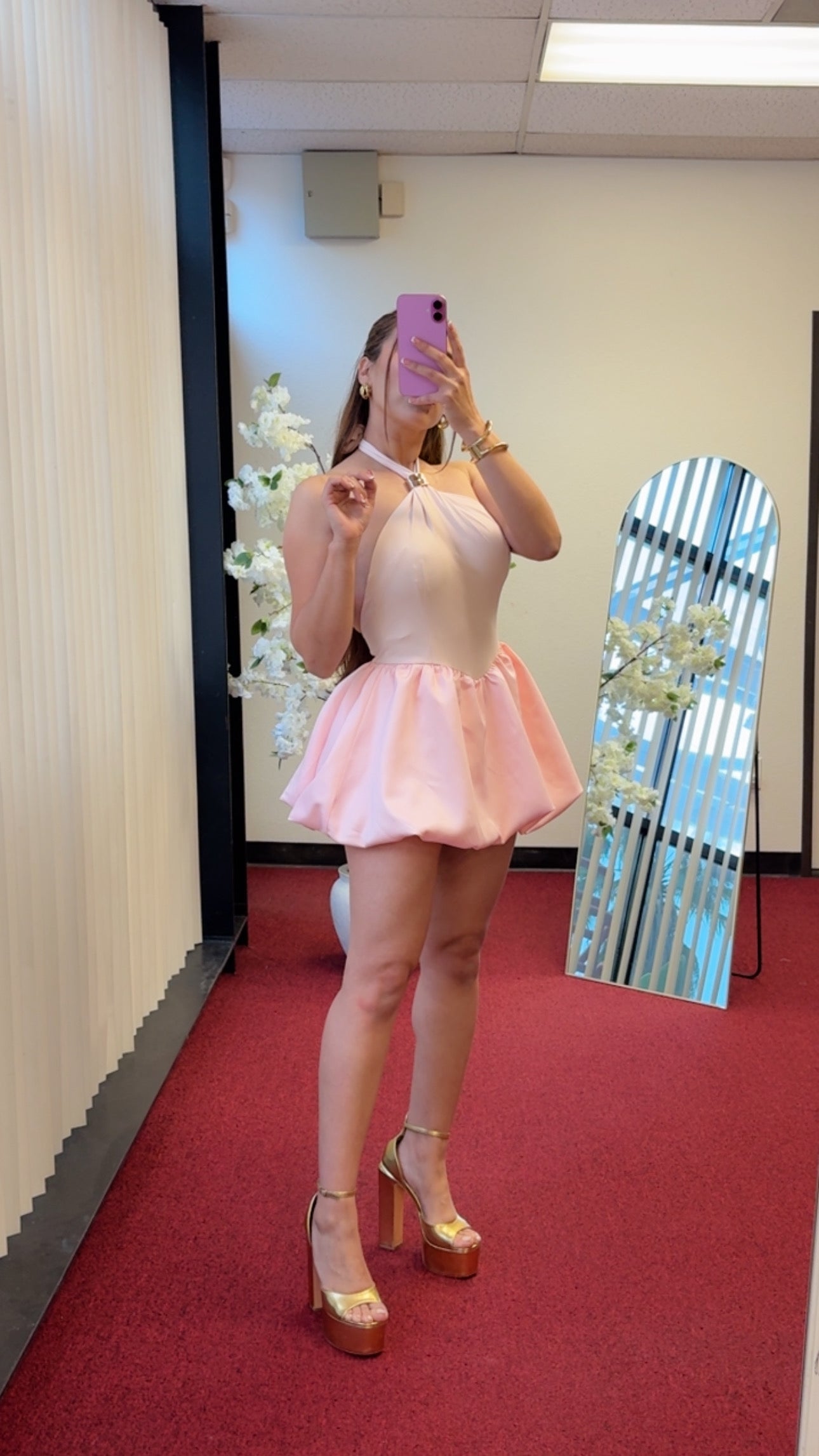 Pink Doll Mini Dress