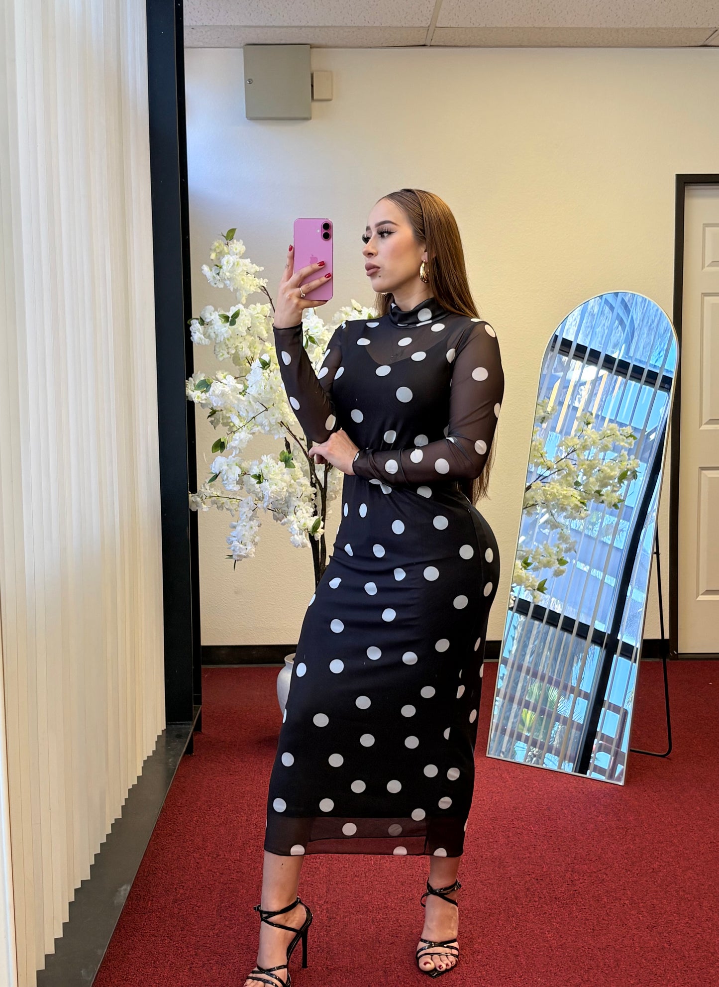 Lovely Dots Maxi Dress
