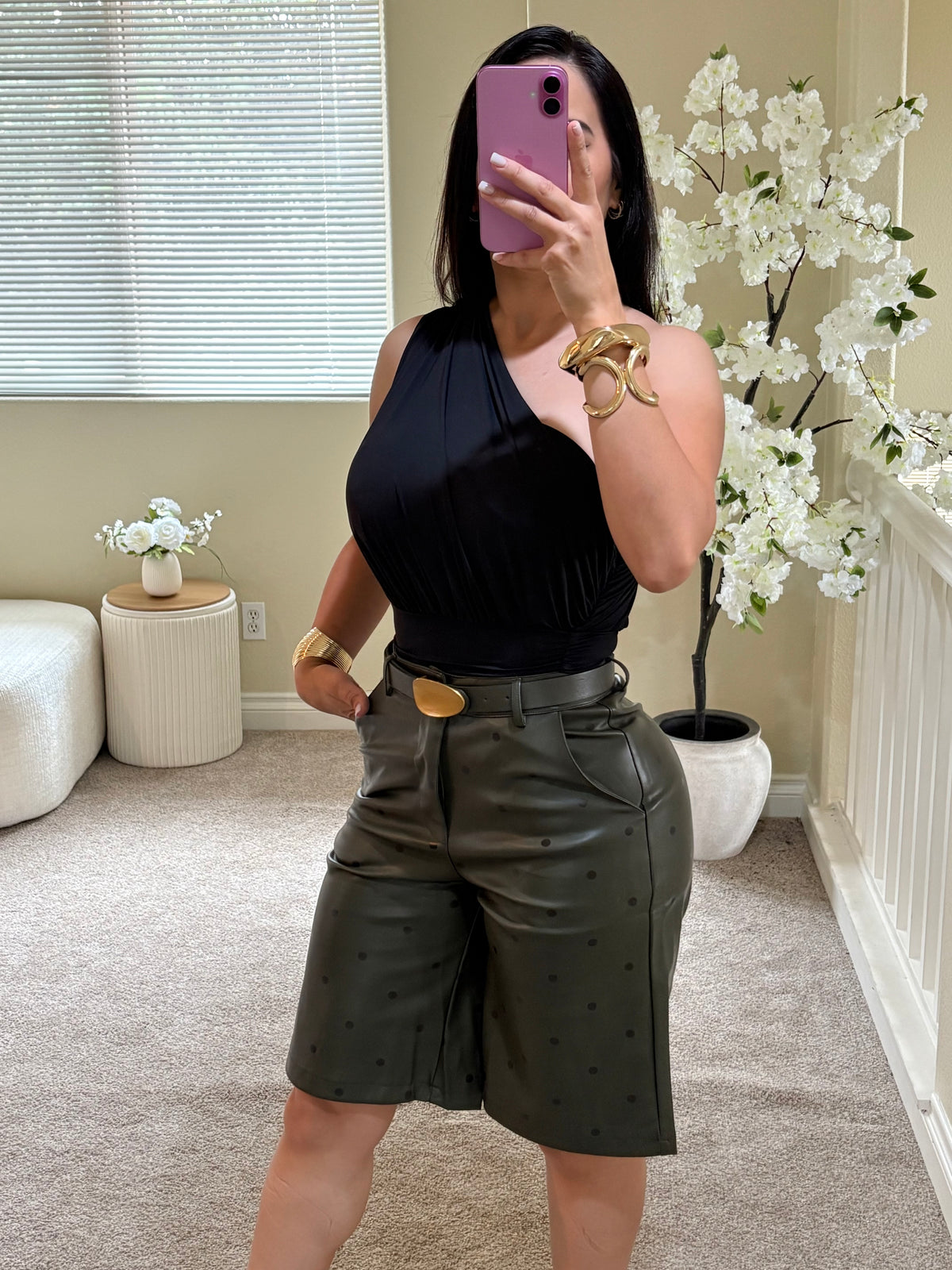 Polka Luxe Shorts