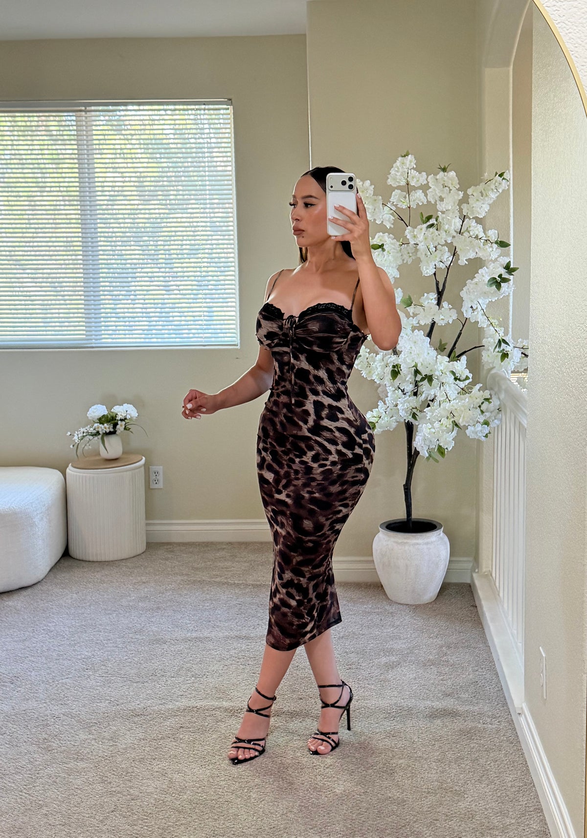 Wild Temptation Midi Dress