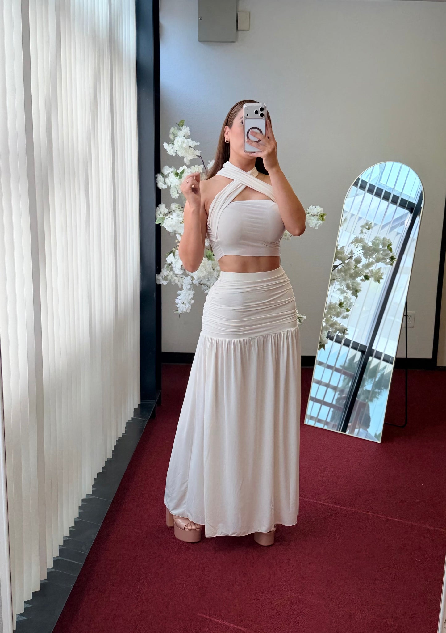 Perla Skirt and Top Set