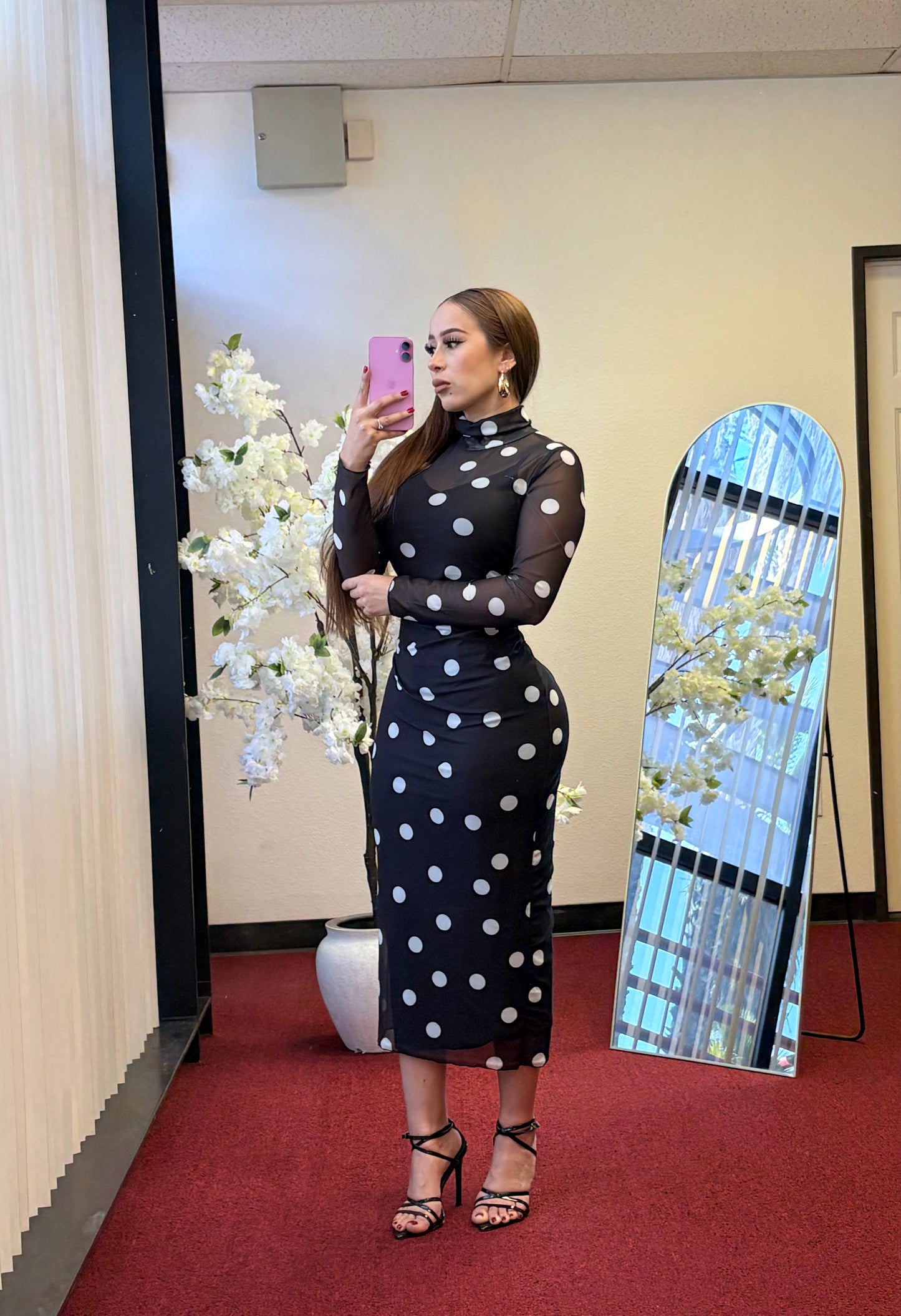 Lovely Dots Maxi Dress