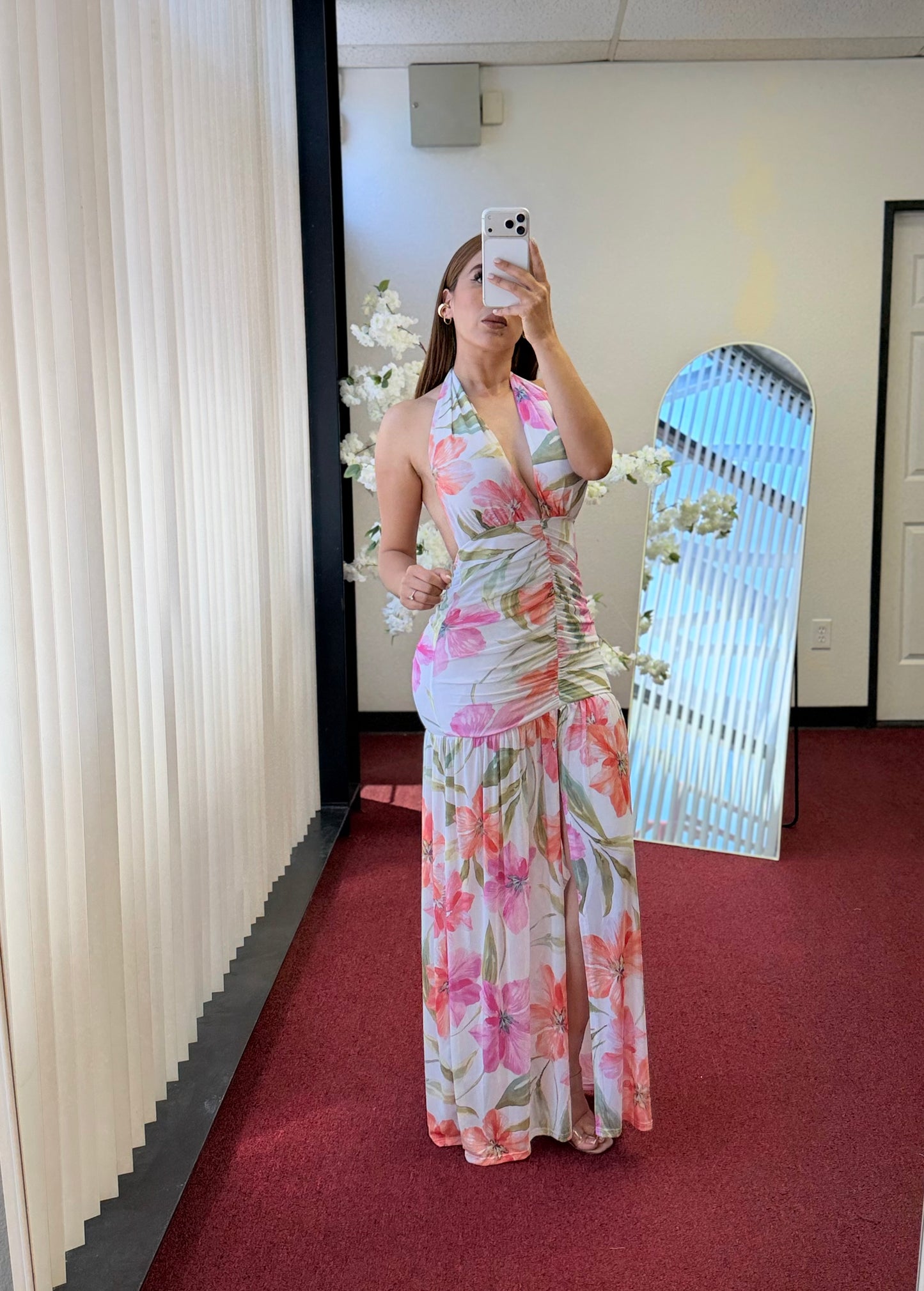 Tropical Bloom Maxi Dress