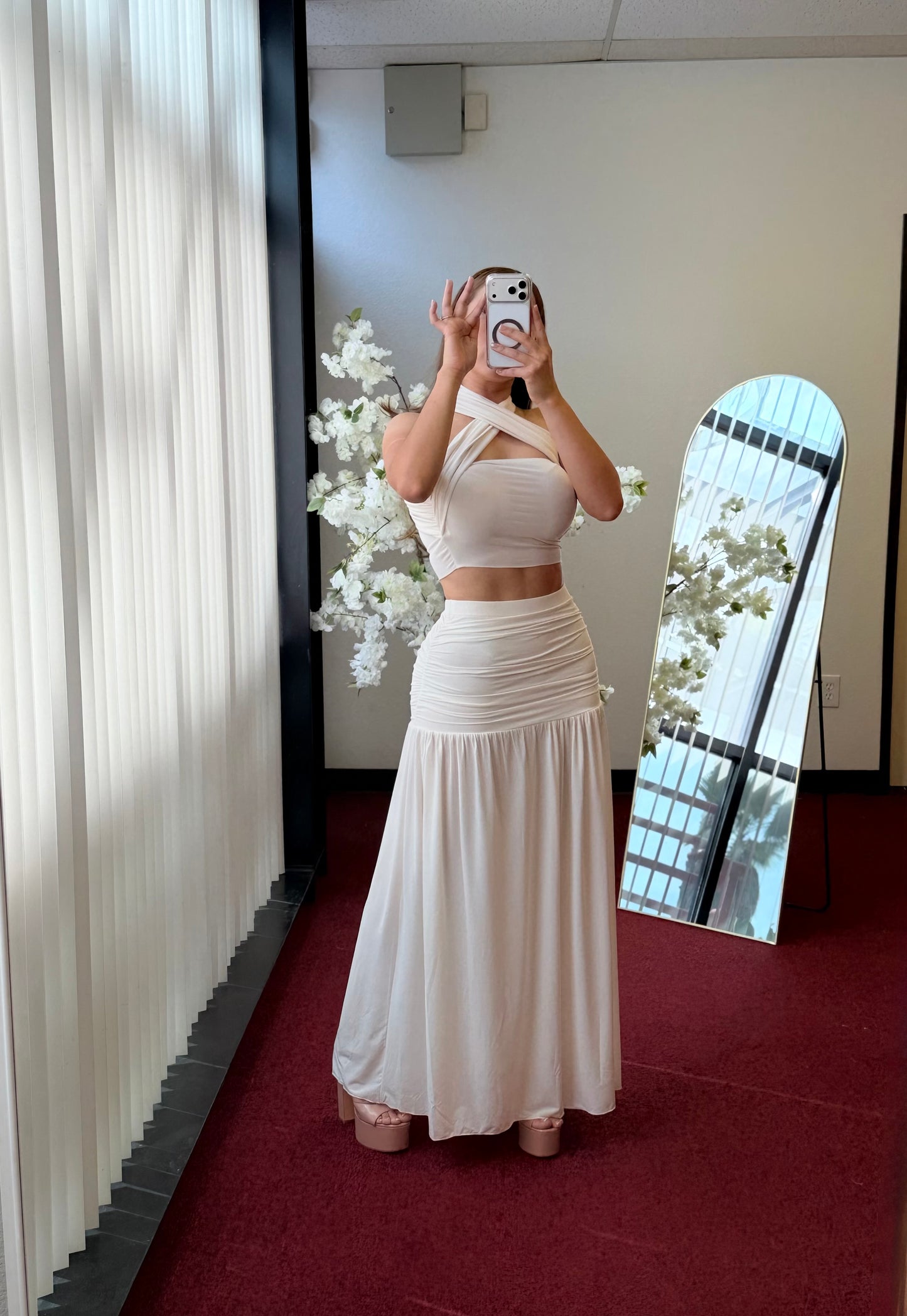Perla Skirt and Top Set