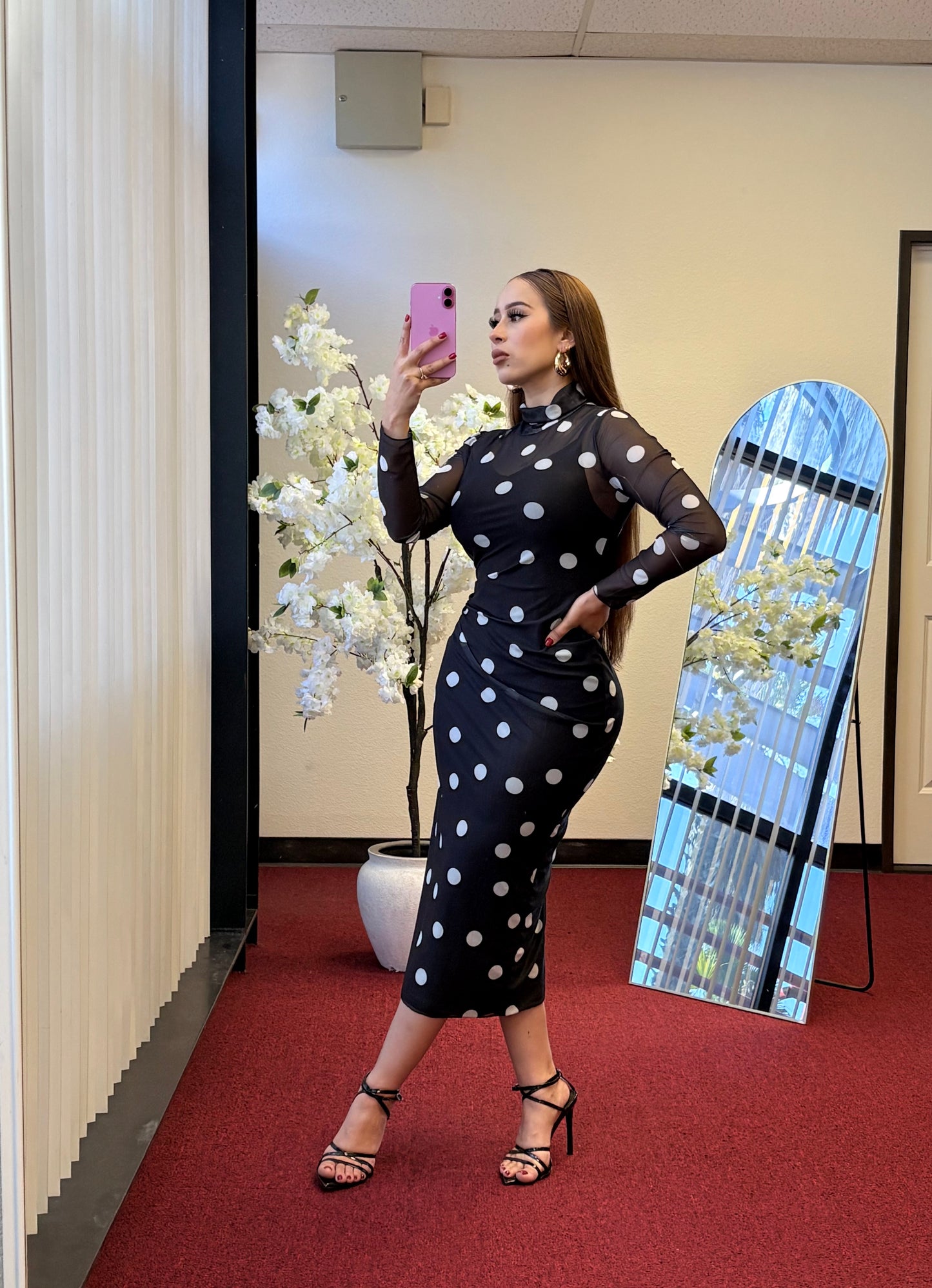 Lovely Dots Maxi Dress