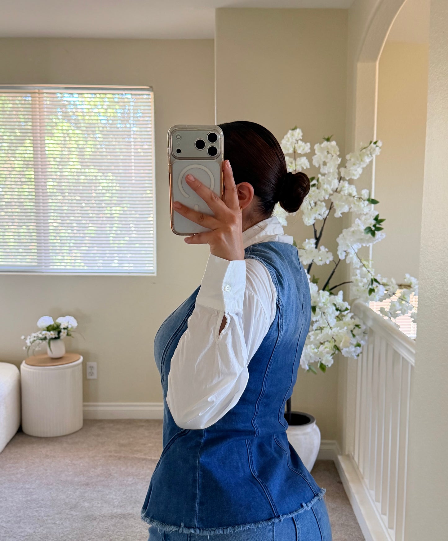 Cello Denim Vest