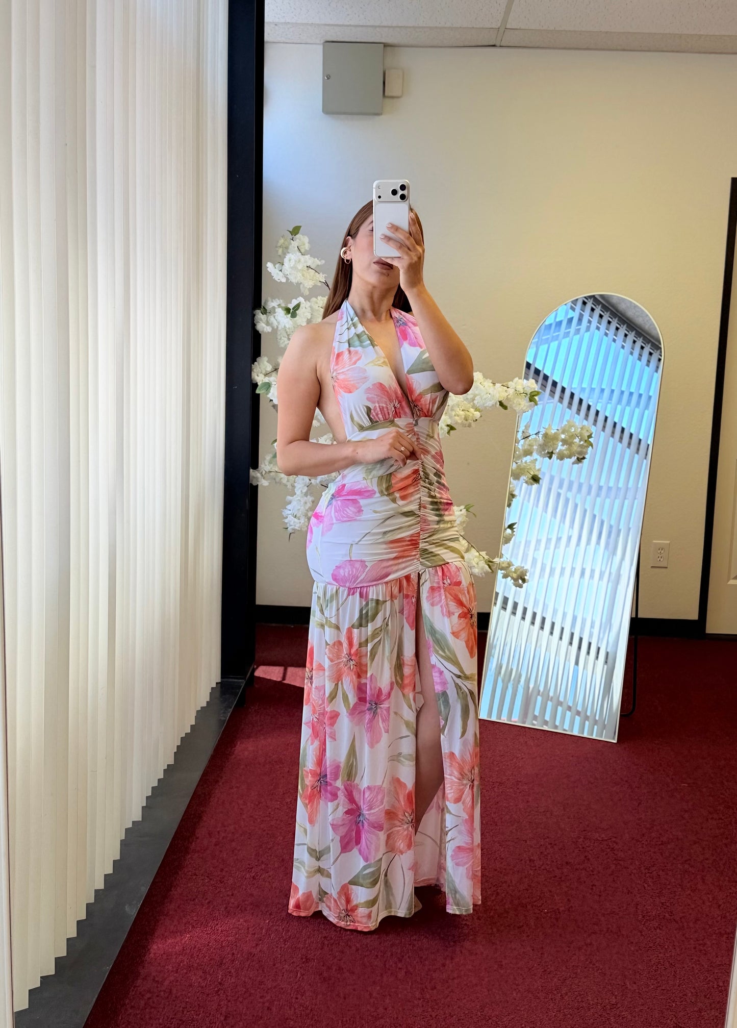 Tropical Bloom Maxi Dress
